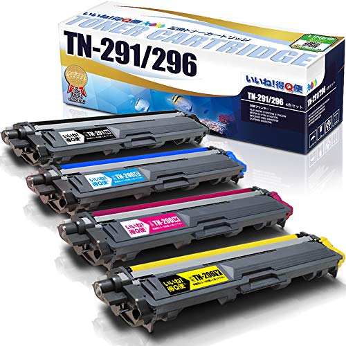 Amazon | いいね! 得Q便 ブラザー Brother TN-291/296 4色セット増量版
